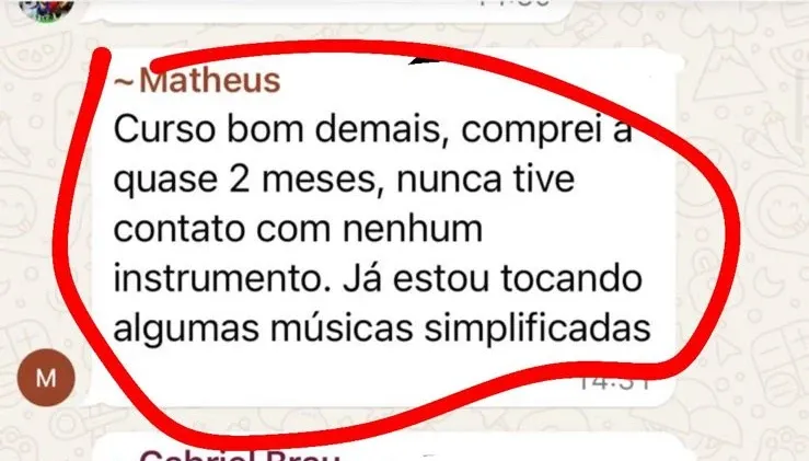 Depoimento WhatsApp 2